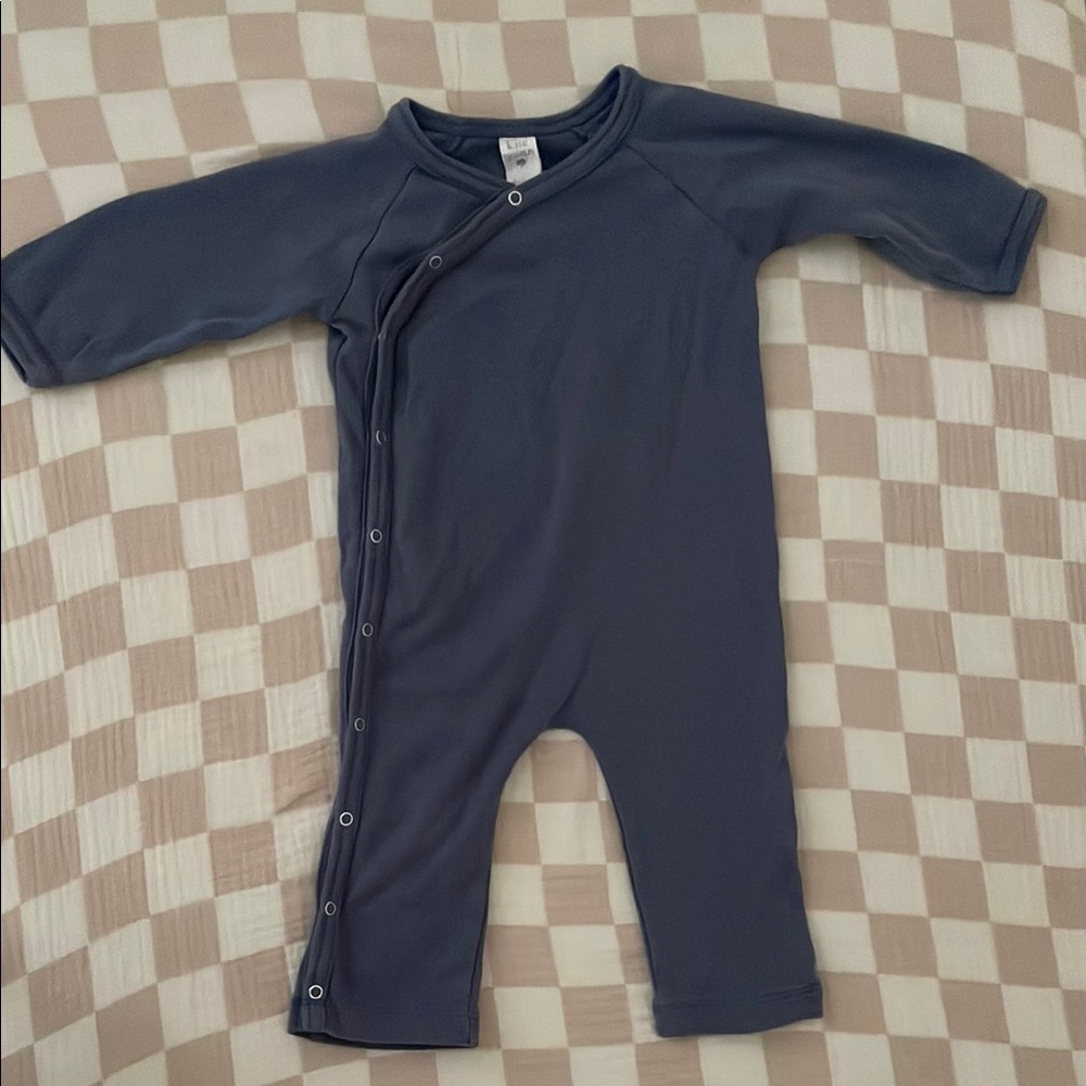 Kate Quinn Blue Footies One Piece